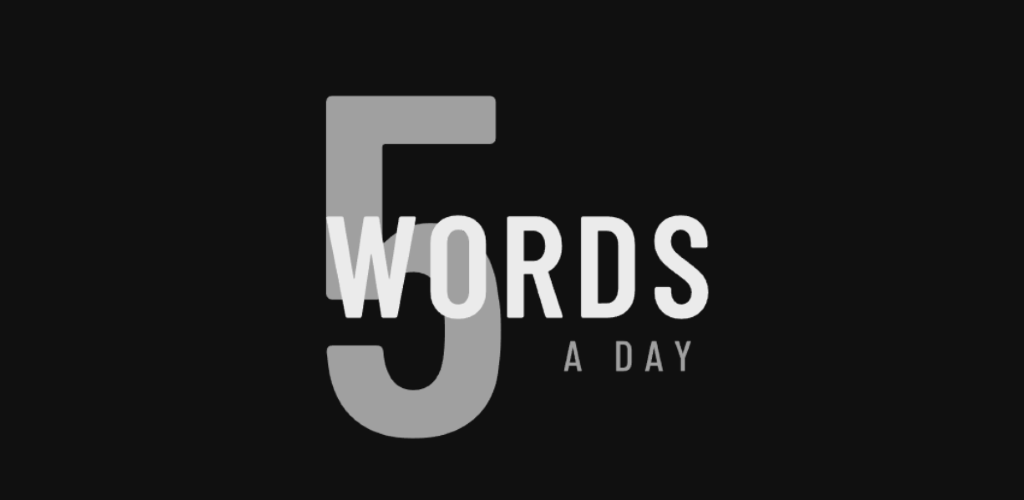 5 Words a Day